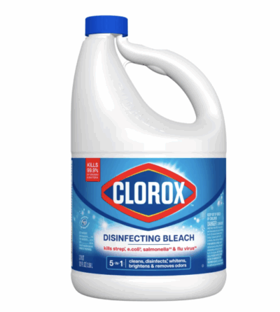 Clorox Bottle with Disinfecting Label